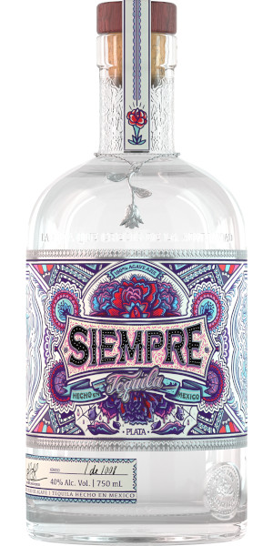 A product image for Siempre Tequila Plata