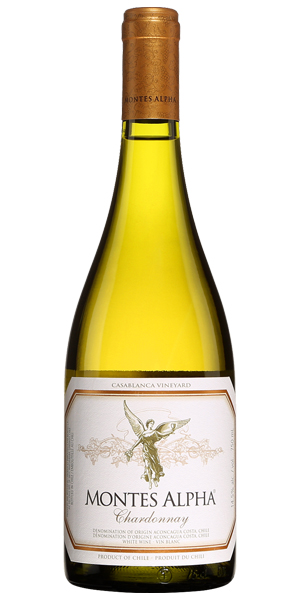 A product image for Montes Alpha Chardonnay