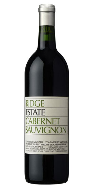 A product image for Ridge Estate Cabernet Sauvignon