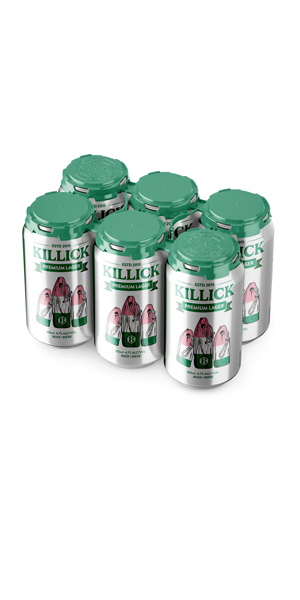 A product image for Burnside Brewing – Killick Lager 6pk