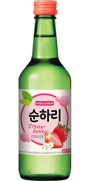 A product image for Chum Churum Strawberry Soju