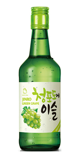 A product image for Jinro Green Grape Soju