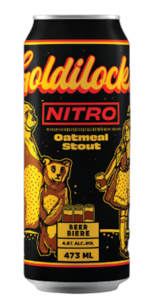 A product image for Burnside Brewing – Goldilocks Nitro Oatmeal Stout