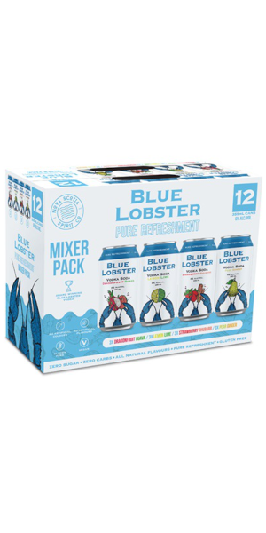 A product image for NS Spirits Co. – Blue Lobster Pure Soda Mixer 12pk